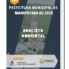 Apostila Analista Ambiental Prefeitura de Mairipotaba GO 2023