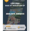 Apostila Analista Jurídico Concurso SAAE de Indaiatuba SP 2023