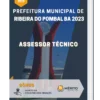 Apostila Assessor Técnico Prefeitura de Ribeira do Pombal BA 2023