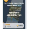 Apostila Assistente Administrativo Prefeitura De Morretes PR 2023