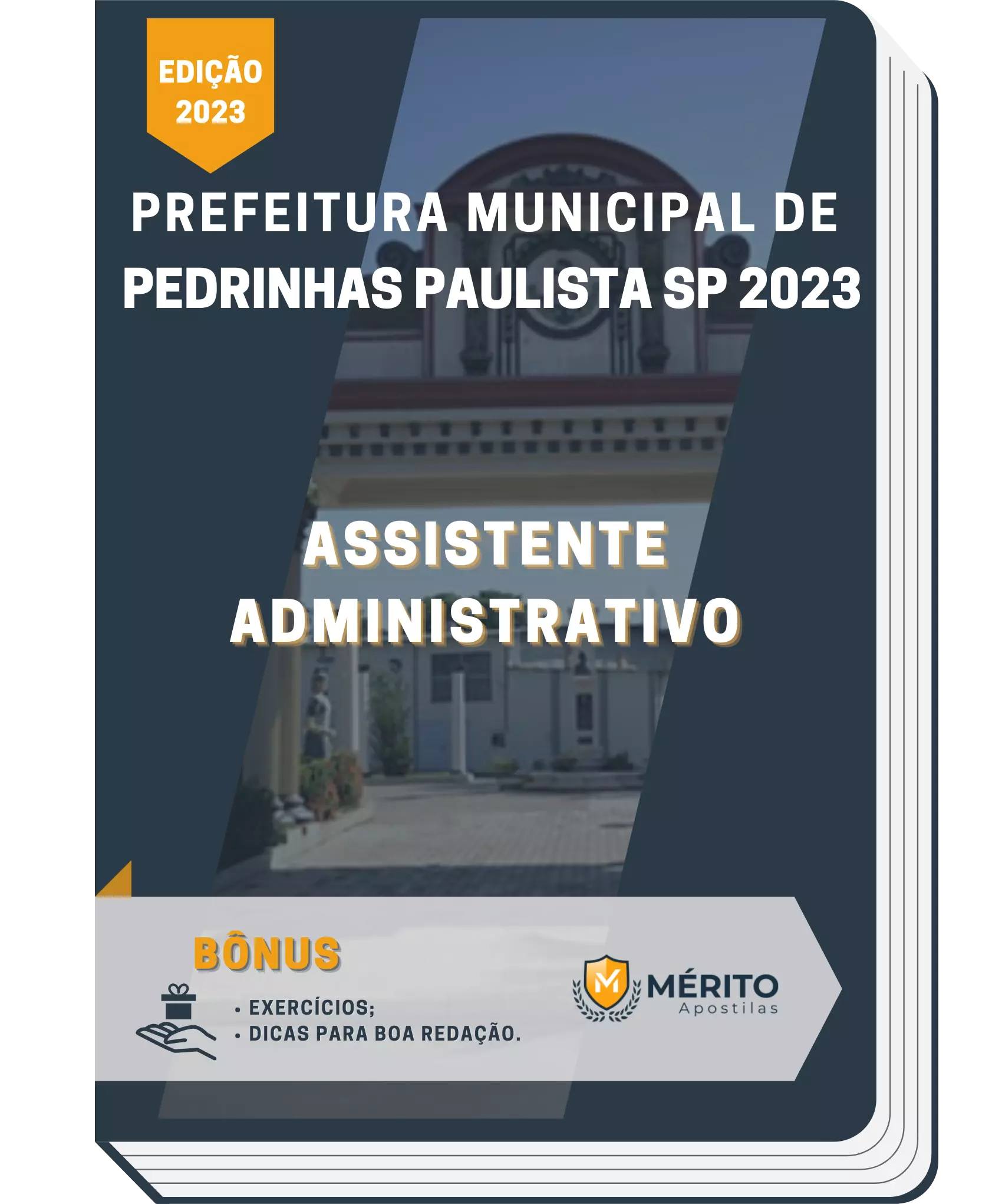 Apostila Assistente Administrativo Prefeitura de Pedrinhas Paulista SP 2023