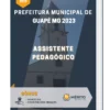 Apostila Assistente Pedagógico Prefeitura de Guapé MG 2023