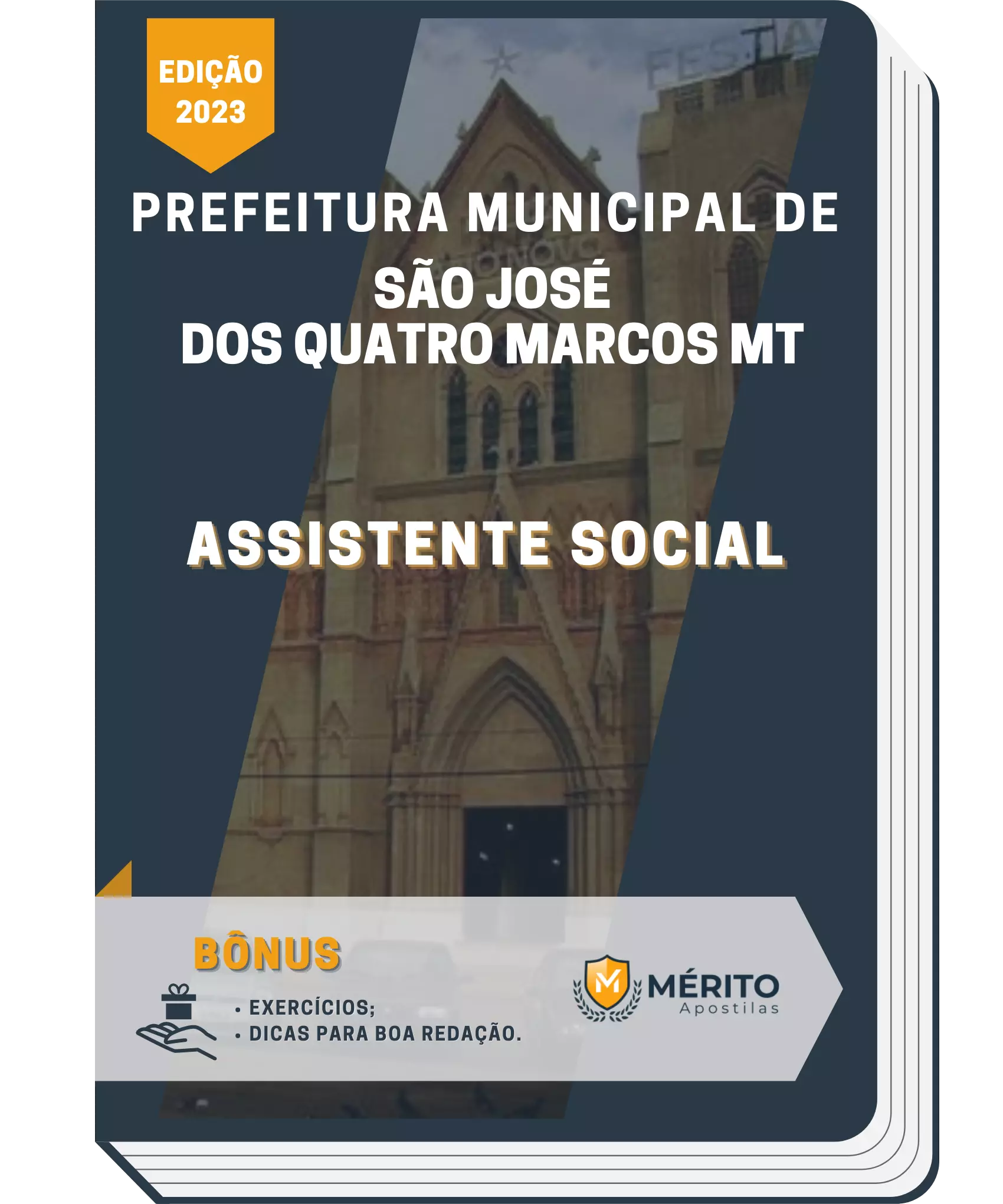 Apostila Assistente Social Prefeitura de São José dos Quatro Marcos MT