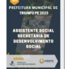 Apostila Assistente Social Secretaria De Desenvolvimento Social Prefeitura de Triunfo PE 2023