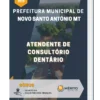 Apostila Atendente de Consultório Dentário Prefeitura de Novo Santo Antônio MT