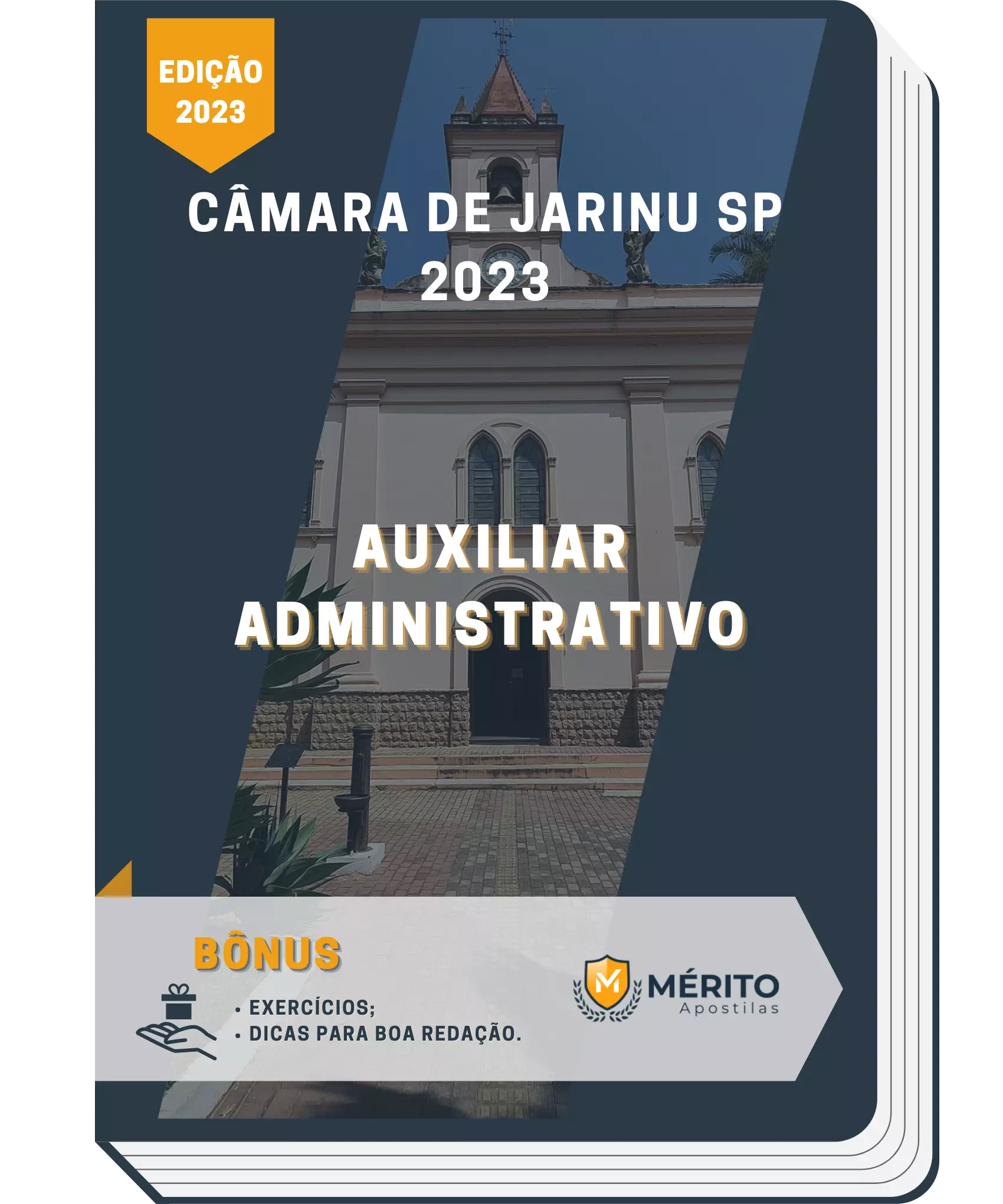 Apostila Auxiliar Administrativo Câmara de Jarinu SP 2023