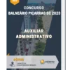 Apostila Auxiliar Administrativo Concurso Balneário Piçarras SC 2023