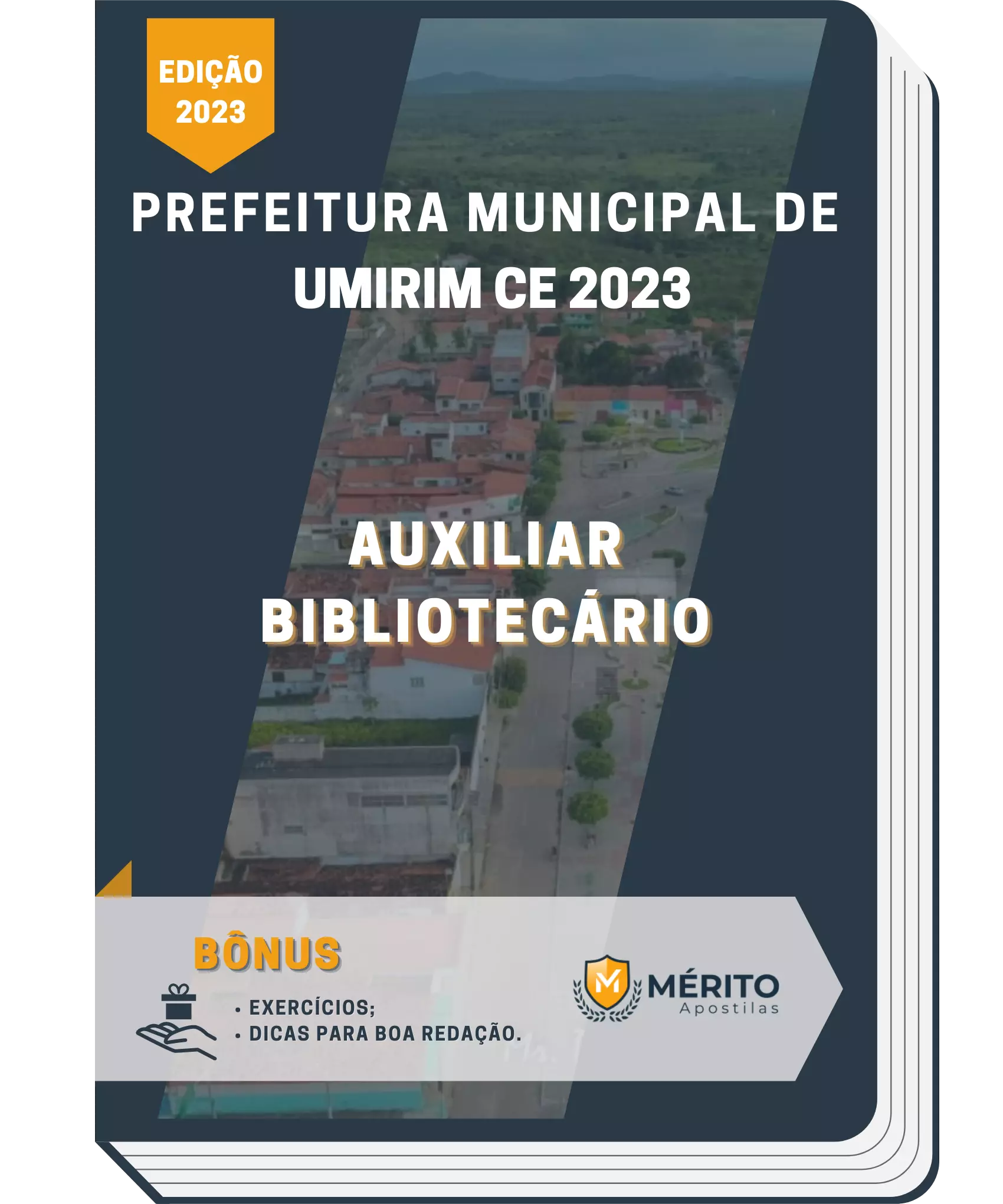 Apostila Auxiliar Bibliotecário Prefeitura de Umirim CE 2023