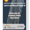 Apostila Auxiliar De Consultório Dentário Prefeitura de Santo Antônio de Posse SP