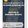 Apostila Auxiliar De Educação Infantil Prefeitura de Rio Grande da Serra SP 2023