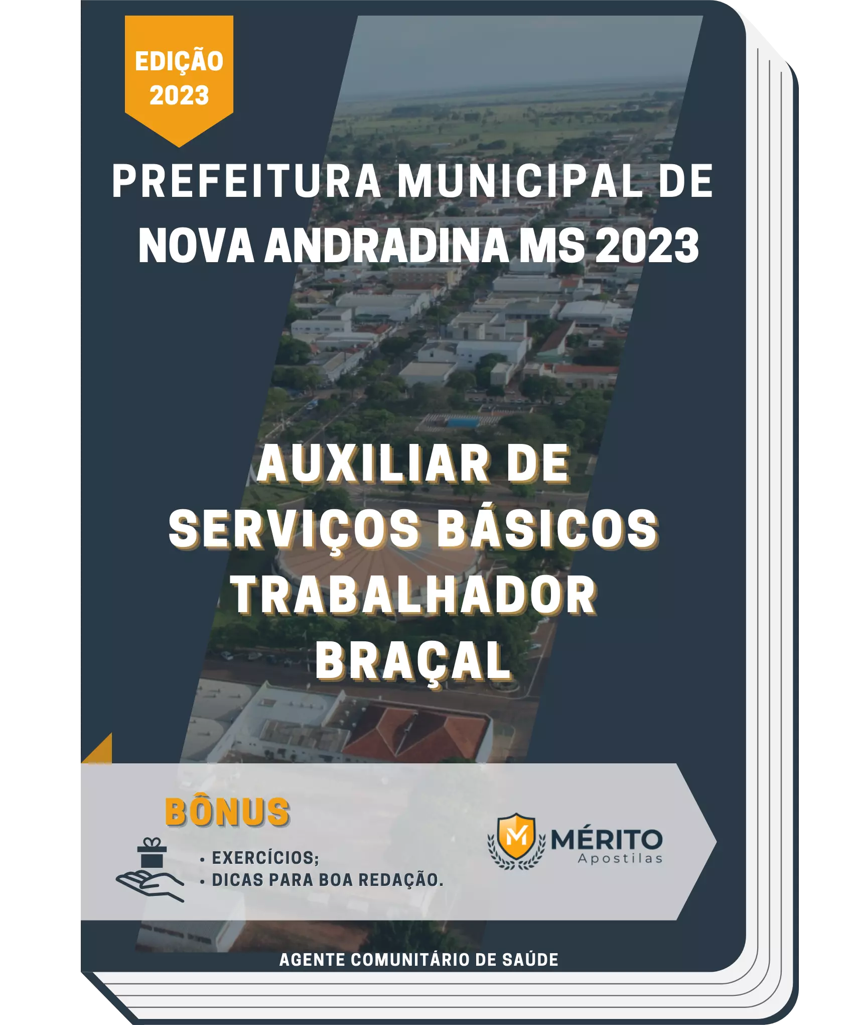 Apostila Auxiliar De Serviços Básicos Trabalhador Braçal Prefeitura de Nova Andradina MS 2023