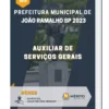 Apostila Auxiliar De Serviços Gerais Prefeitura de João Ramalho SP 2023