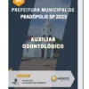 Apostila Auxiliar Odontológico Prefeitura de Pradópolis SP 2023