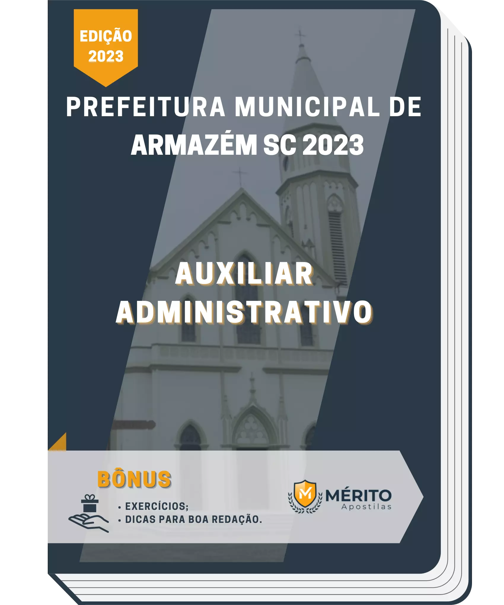 Apostila Auxiliar administrativo Prefeitura de Armazém SC 2023