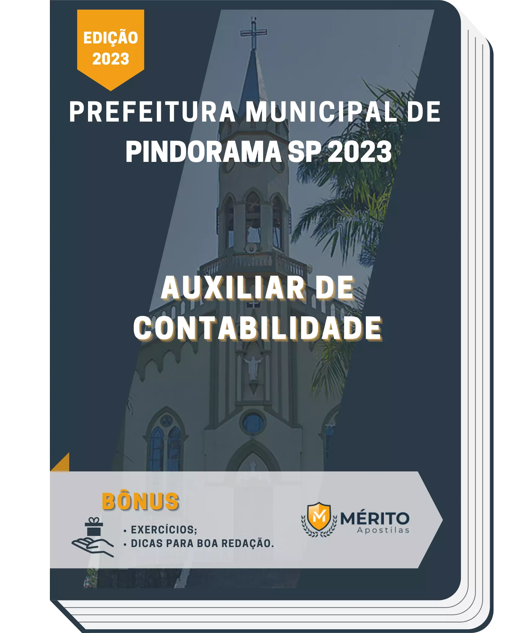 Apostila Auxiliar de Contabilidade Prefeitura de Pindorama SP 2023