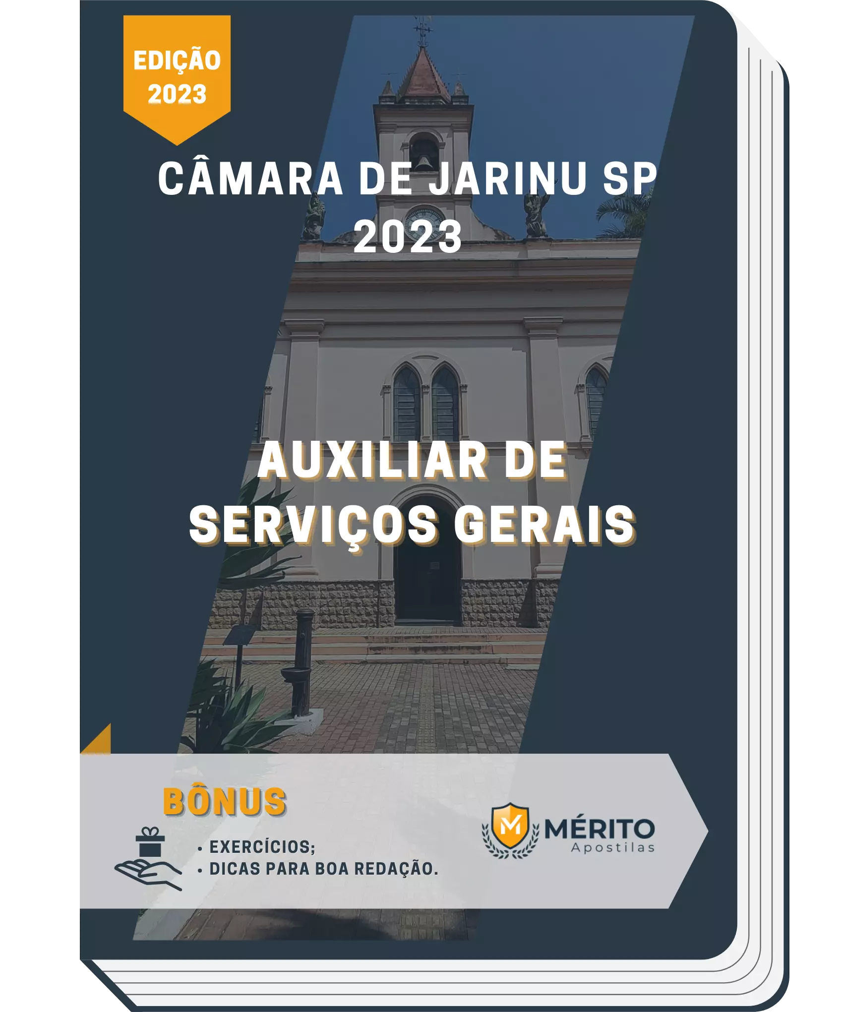 Apostila Auxiliar de Serviços Gerais Câmara de Jarinu SP 2023