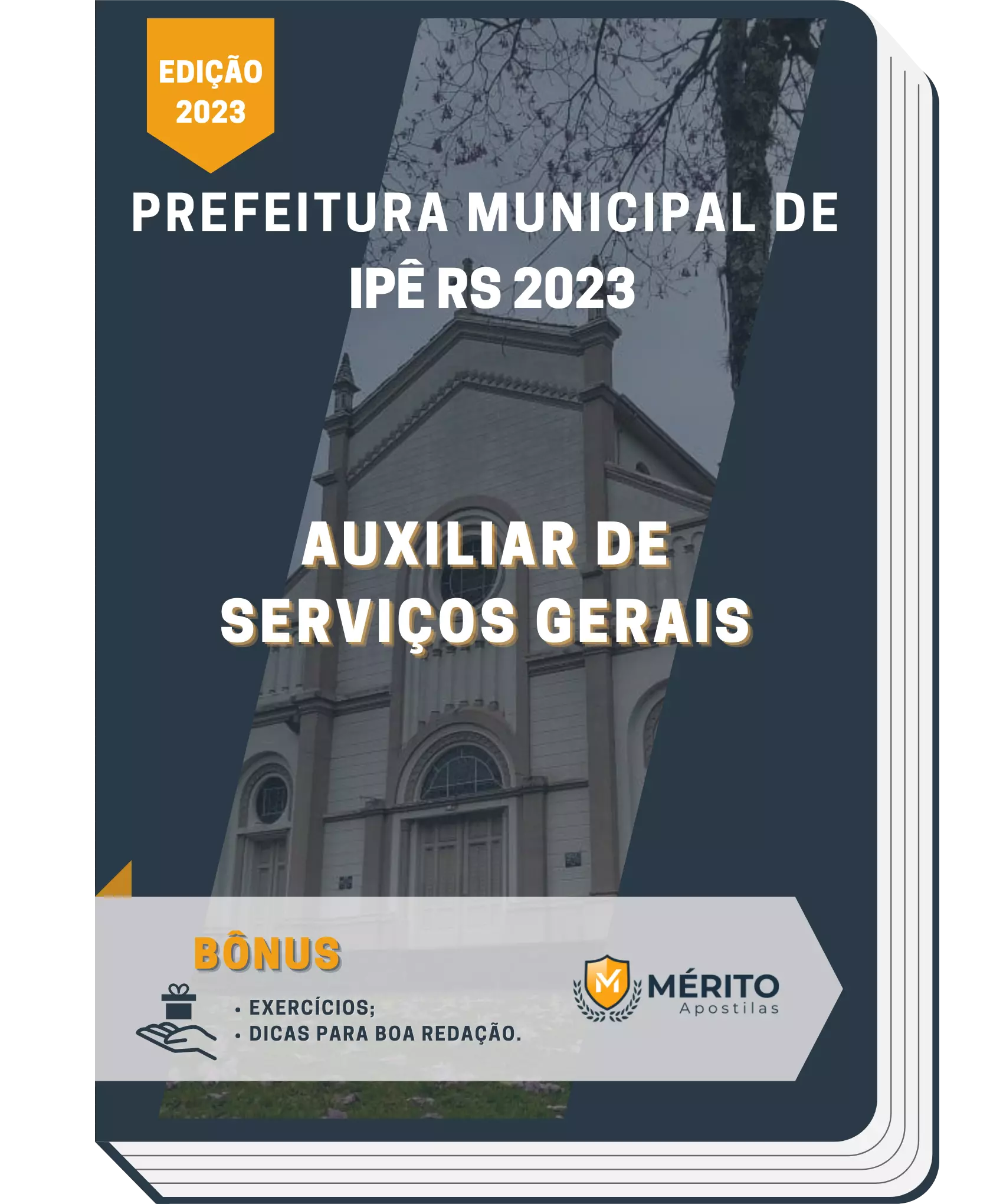 Apostila Auxiliar de Serviços Gerais Prefeitura de Ipê RS 2023
