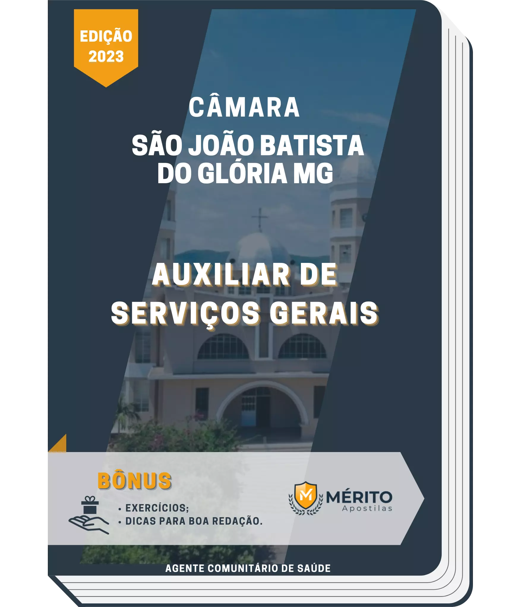 Apostila Auxiliar de Serviços Gerais Câmara de São João Batista do Glória MG 2023