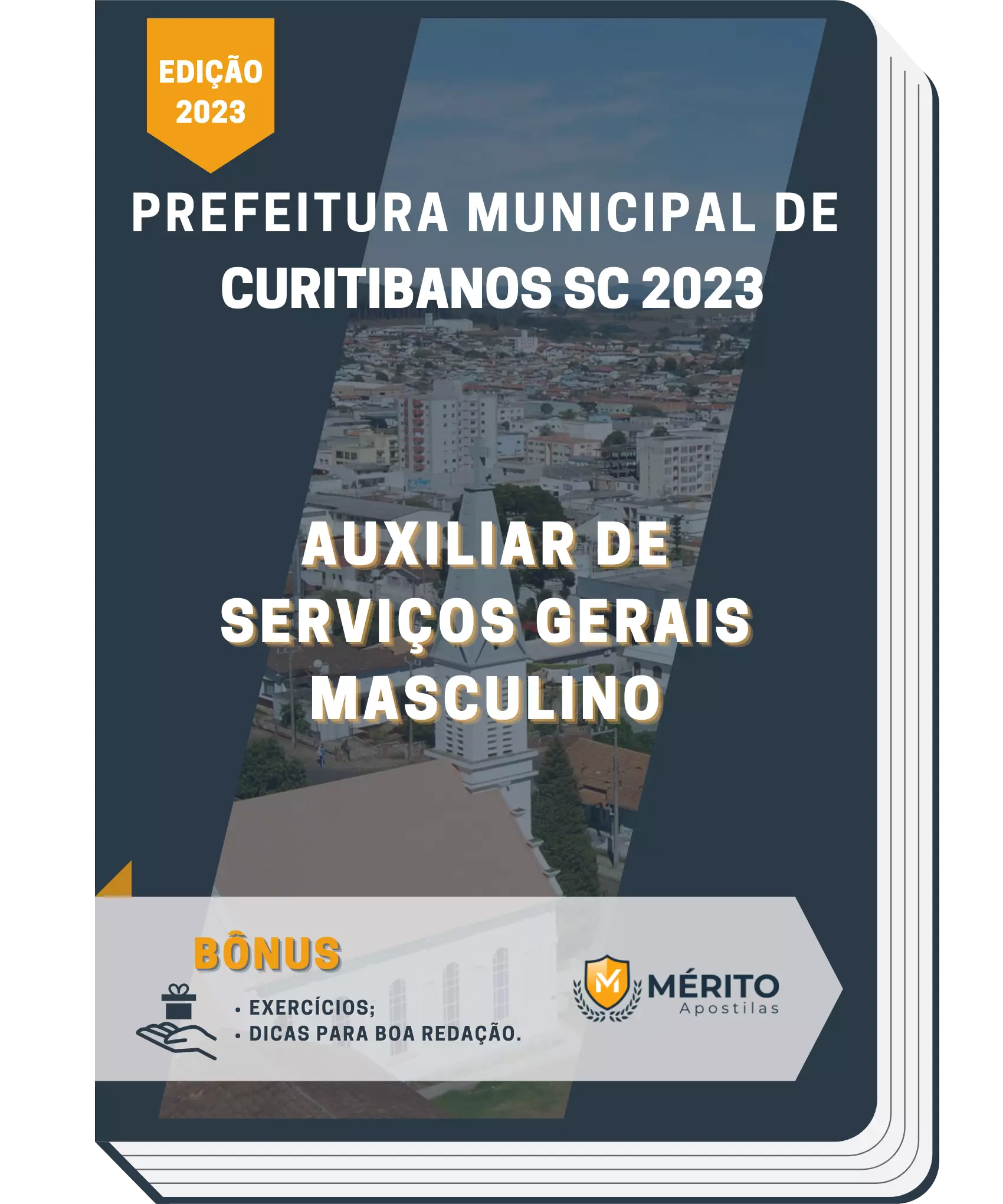 Apostila Auxiliar de Serviços Gerais Masculino Prefeitura de Curitibanos SC 2023