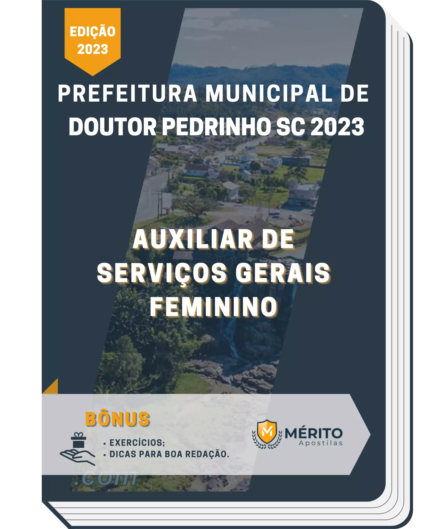 Apostila Auxiliar de Serviços Gerais feminino Prefeitura de Doutor Pedrinho SC 2023