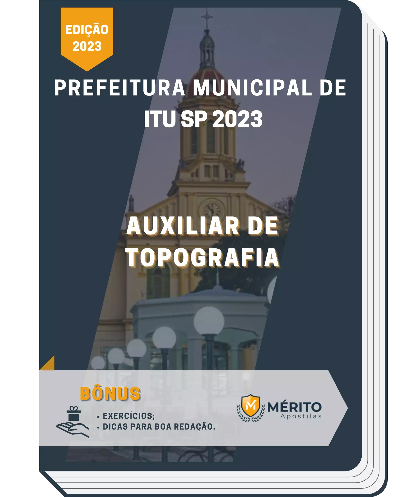 Apostila Auxiliar de Topografia Prefeitura de Itu SP 2023