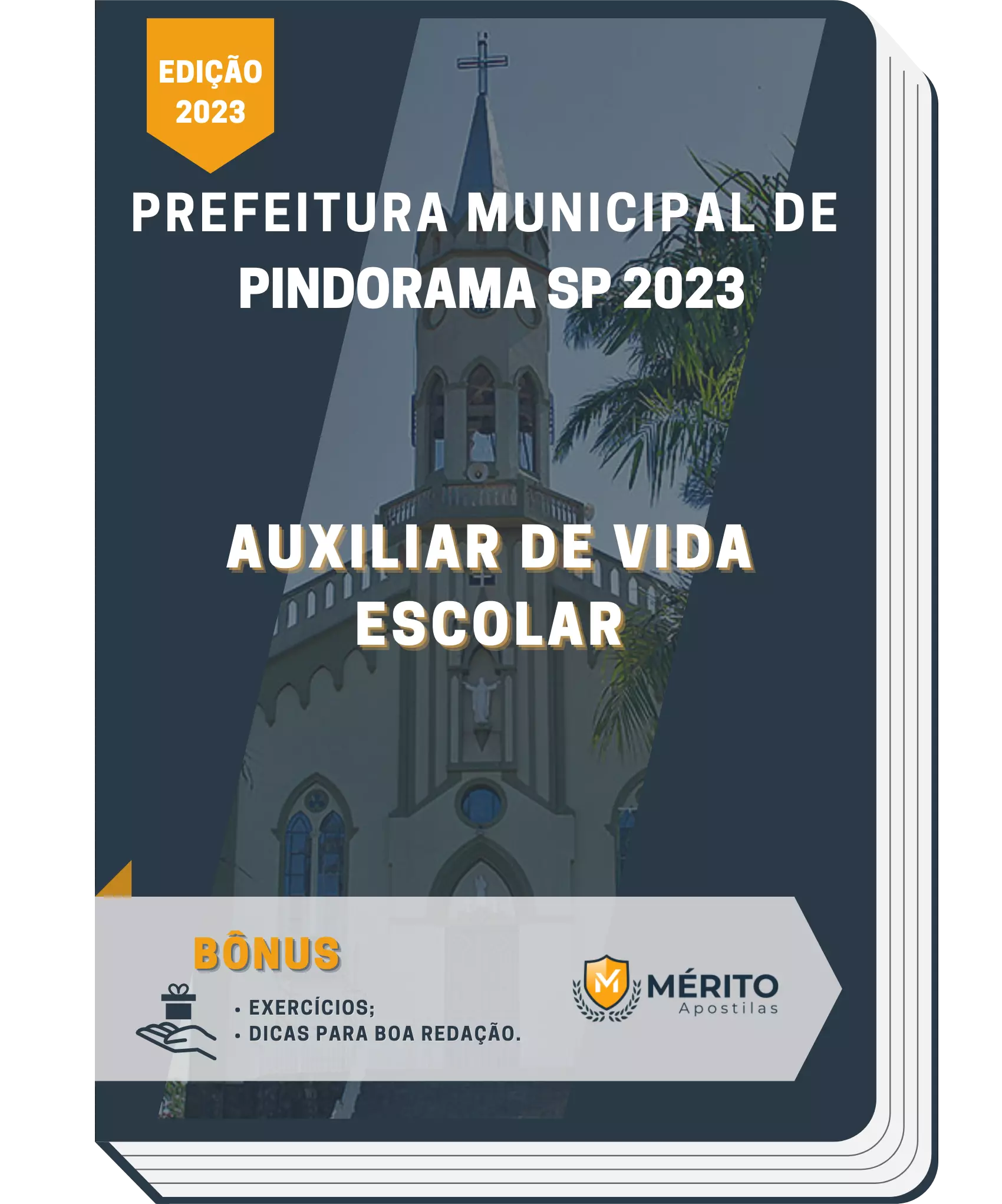 Apostila Auxiliar de Vida Escolar Prefeitura de Pindorama SP 2023