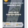 Apostila Auxiliar De Serviços Gerais Prefeitura de Armazém SC 2023