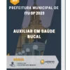 Apostila Auxiliar em Saúde Bucal Prefeitura de Itu SP 2023