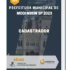 Apostila Cadastrador Prefeitura de Mogi Mirim SP 2023