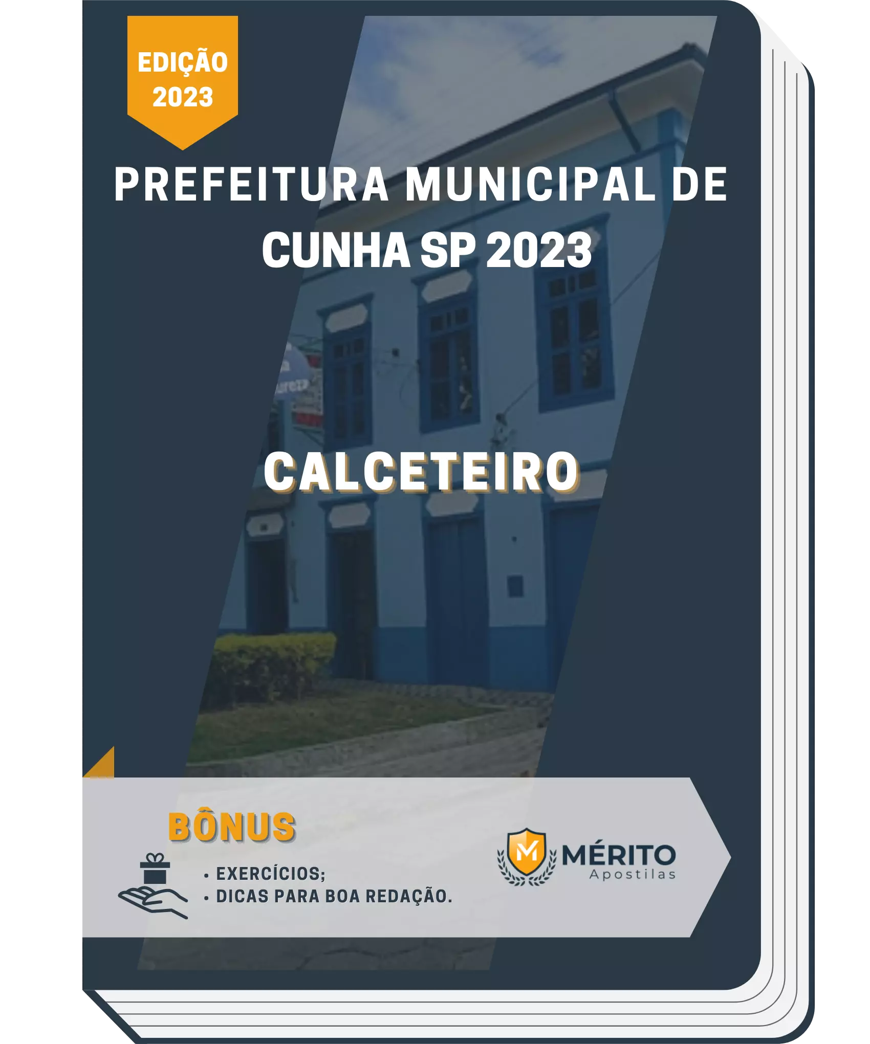 Apostila Calceteiro Prefeitura de Cunha SP 2023