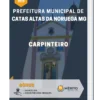 Apostila Carpinteiro Prefeitura de Catas Altas da Noruega MG 2023