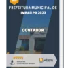 Apostila Contador Prefeitura de Imbaú PR 2023