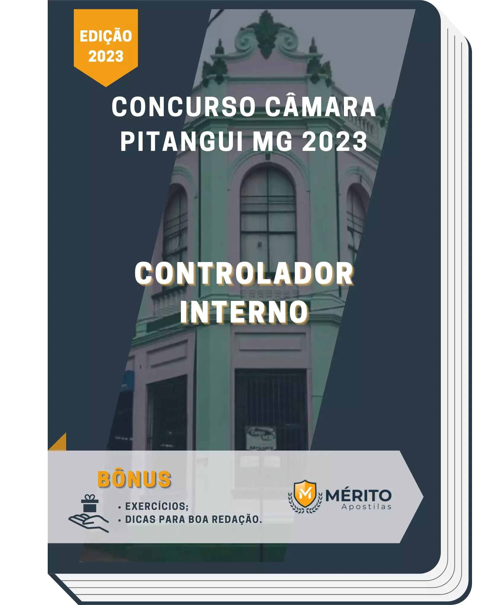 Apostila Controlador Interno Concurso Câmara Pitangui MG 2023