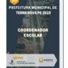Apostila Coordenador Escolar Prefeitura de Terra Nova PE 2023