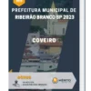 Apostila Coveiro Prefeitura de Ribeirão Branco SP 2023