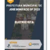 Apostila Eletricista Prefeitura José Bonifácio SP 2023