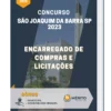 Apostila Encarregado de Compras e Licitações Concurso São Joaquim da Barra SP 2023