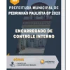 Apostila Encarregado de Controle Interno Prefeitura de Pedrinhas Paulista SP 2023