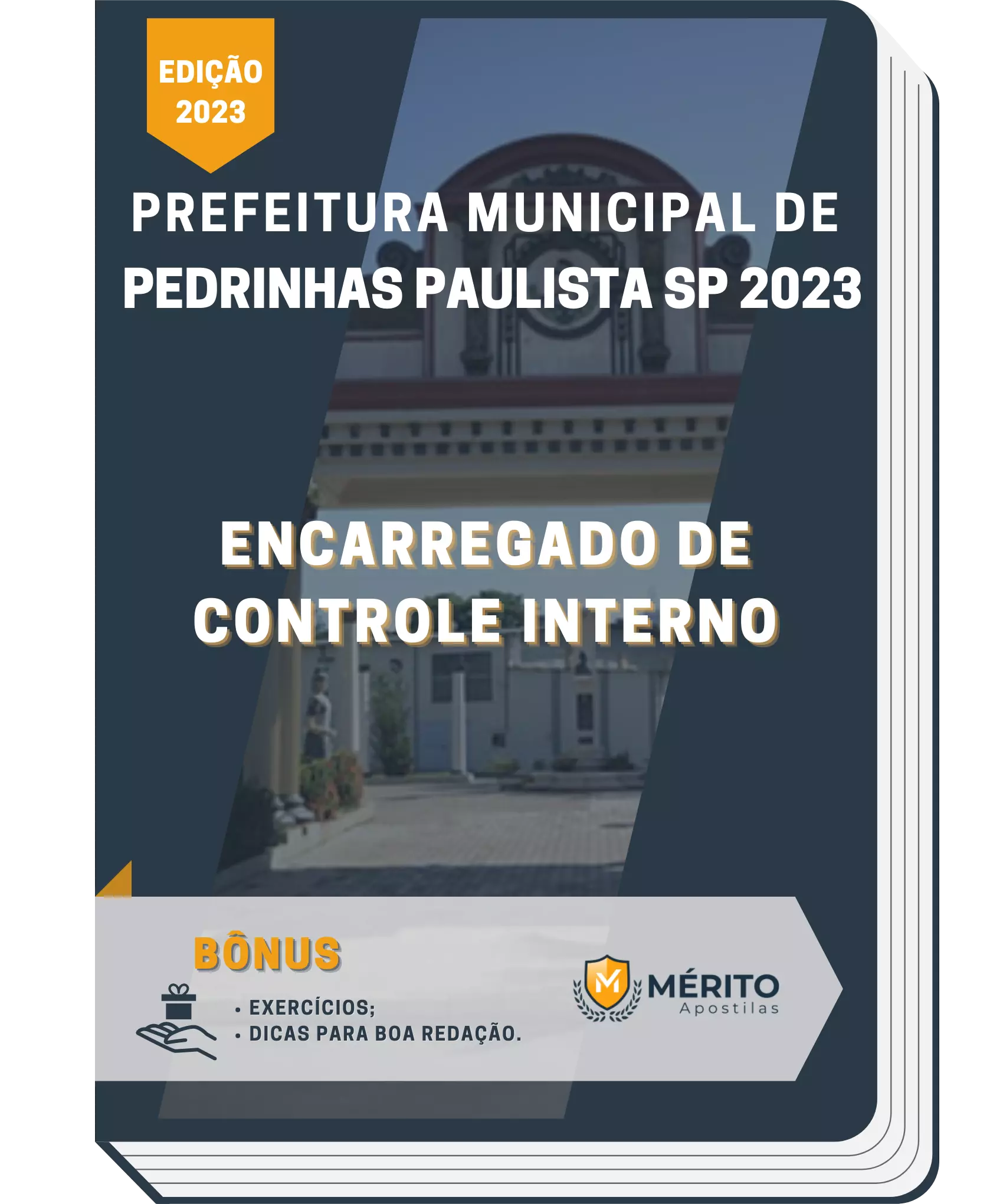 Apostila Encarregado de Controle Interno Prefeitura de Pedrinhas Paulista SP 2023