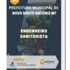 Apostila Engenheiro Sanitarista Prefeitura de Novo Santo Antônio MT