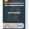 Apostila Escriturário Prefeitura de Santa Ernestina SP 2023