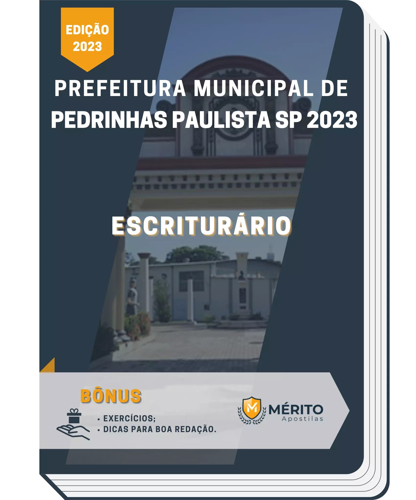 Apostila Escriturário Prefeitura de Pedrinhas Paulista SP 2023