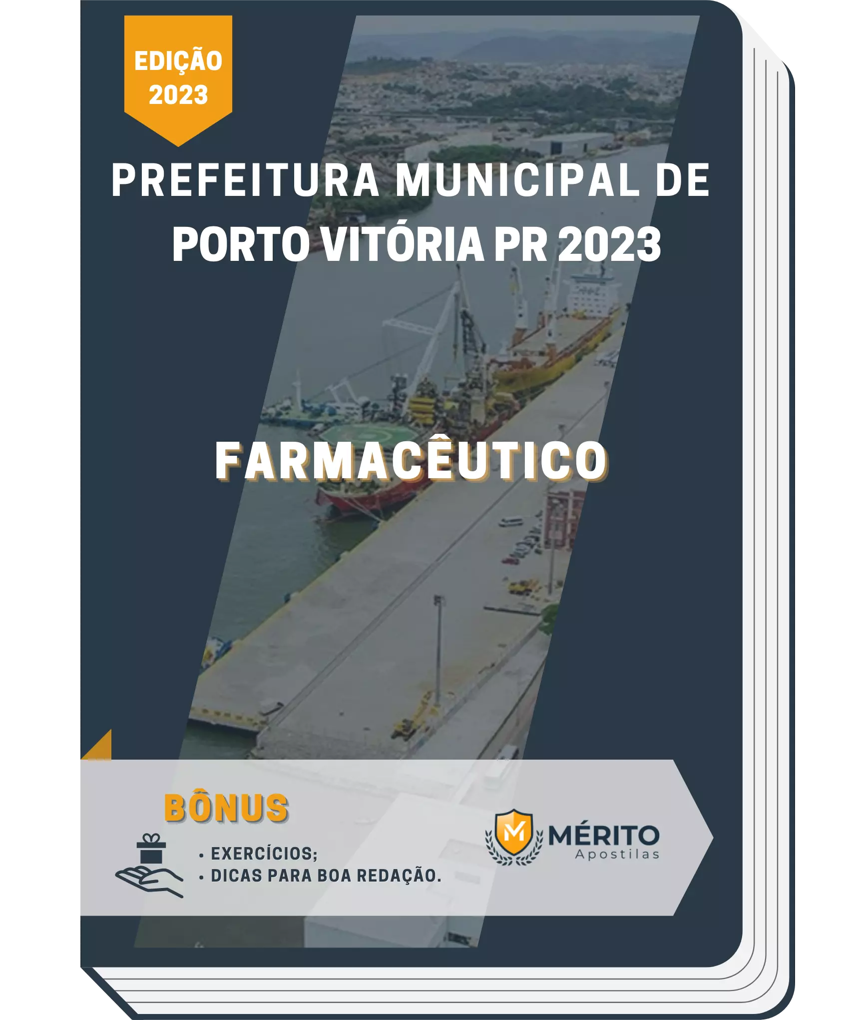 Apostila Farmacêutico Prefeitura de Porto Vitória PR 2023