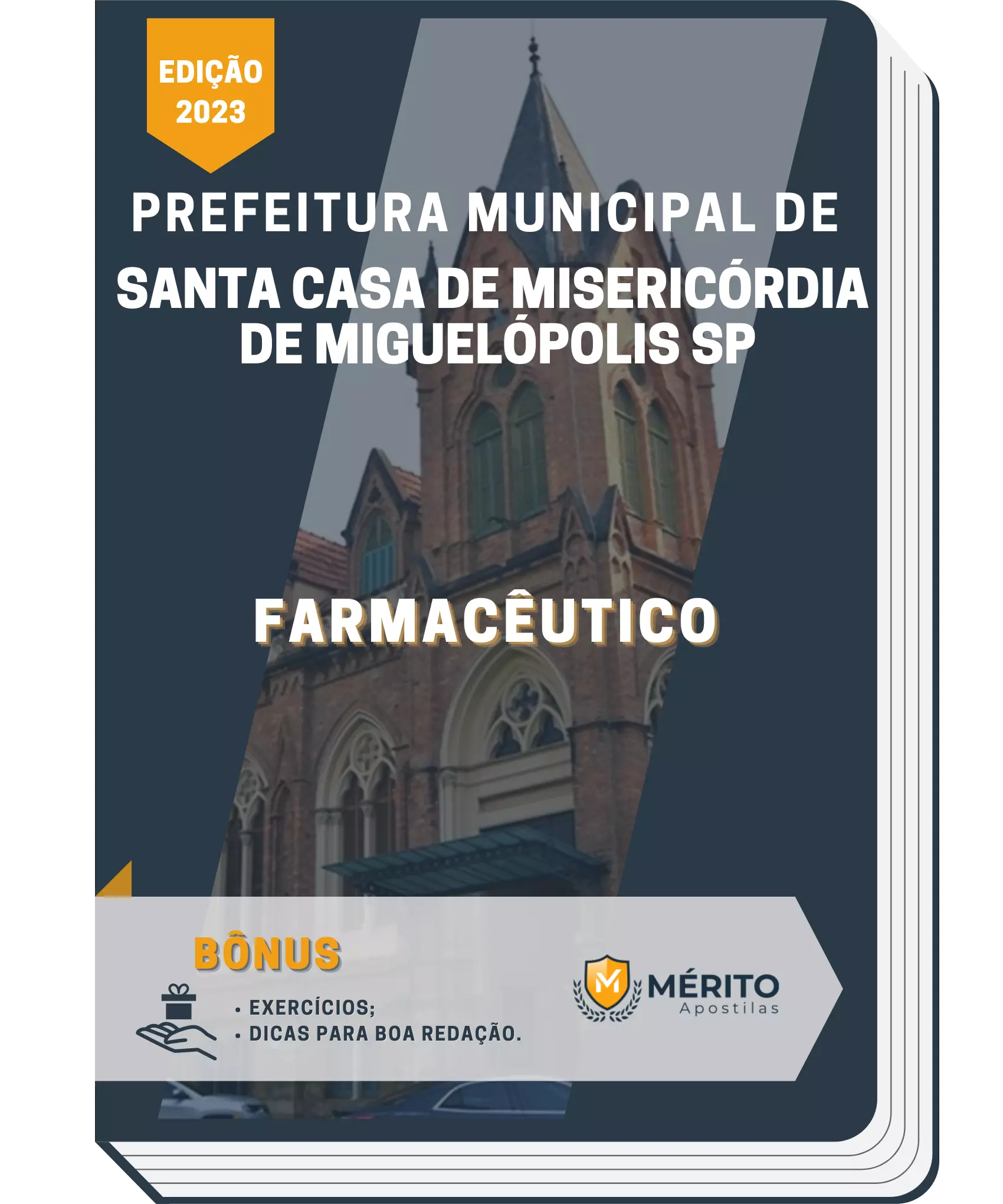 Apostila Farmacêutico Prefeitura Santa Casa de Misericórdia de Miguelópolis SP