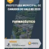 Apostila Farmacêutico Prefeitura de Canudos do Vale RS 2023