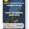 Apostila Fiscal De Tributos Municipais Prefeitura de Porangatu GO 2023