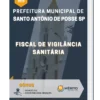 Apostila Fiscal De Vigilância Sanitária Prefeitura de Santo Antônio de Posse SP