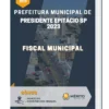 Apostila Fiscal Municipal Prefeitura de Presidente Epitácio SP