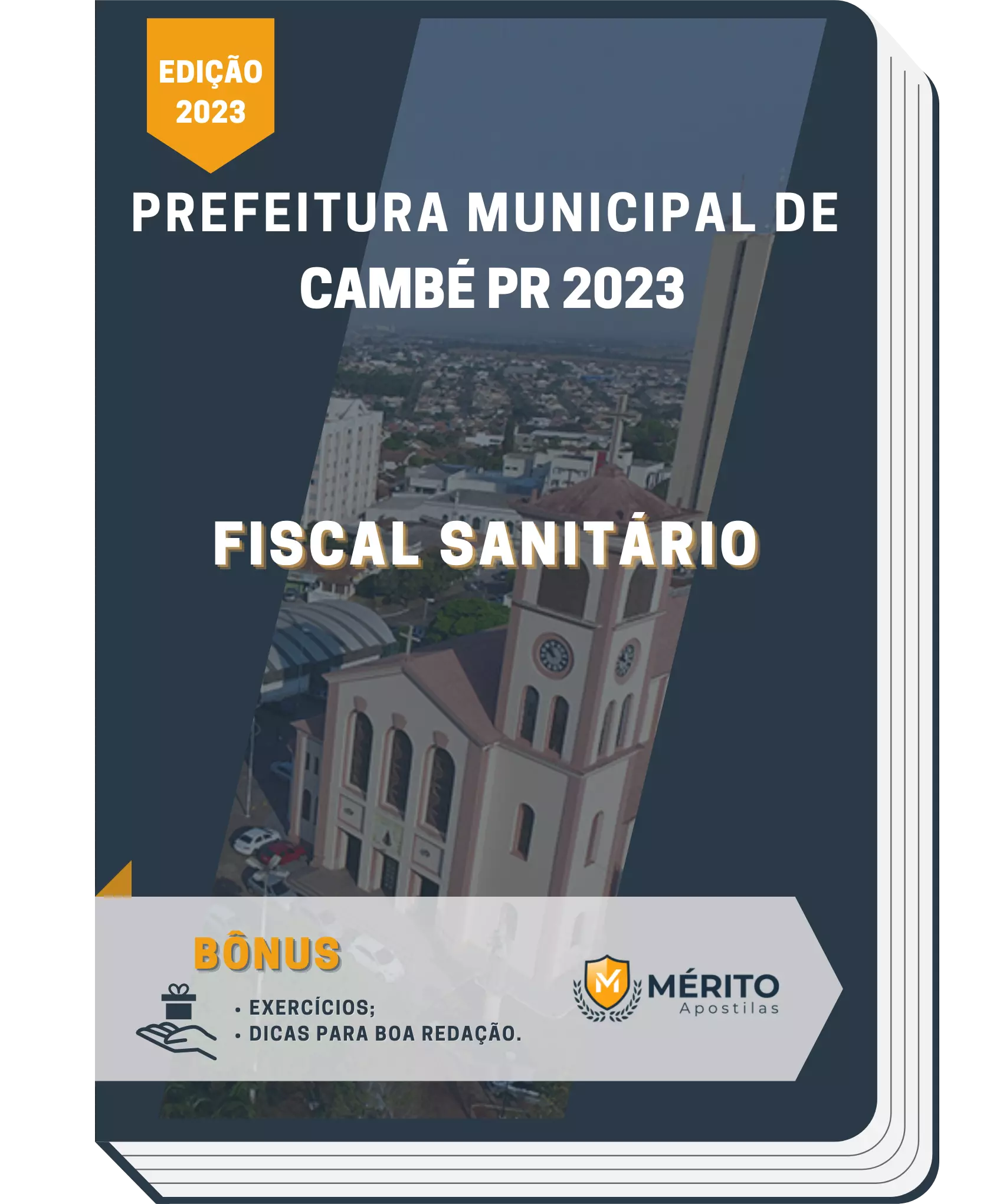 Apostila Fiscal Sanitário Prefeitura de Cambé PR 2023