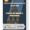 Apostila Fiscal de Obras e Posturas Prefeitura de Itu SP 2023